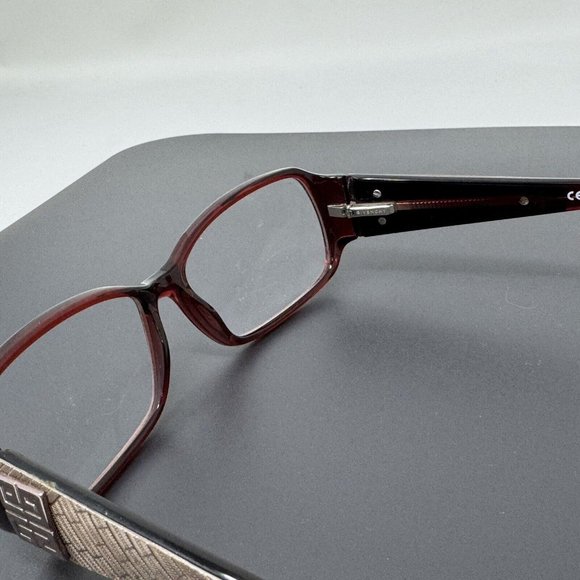 GIVENCHY VGV 650  09HG  Eyeglasses Frame 54 [] 14 135 Burgundy Clear - Picture 5 of 12